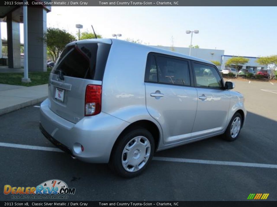 2013 Scion xB Classic Silver Metallic / Dark Gray Photo #17