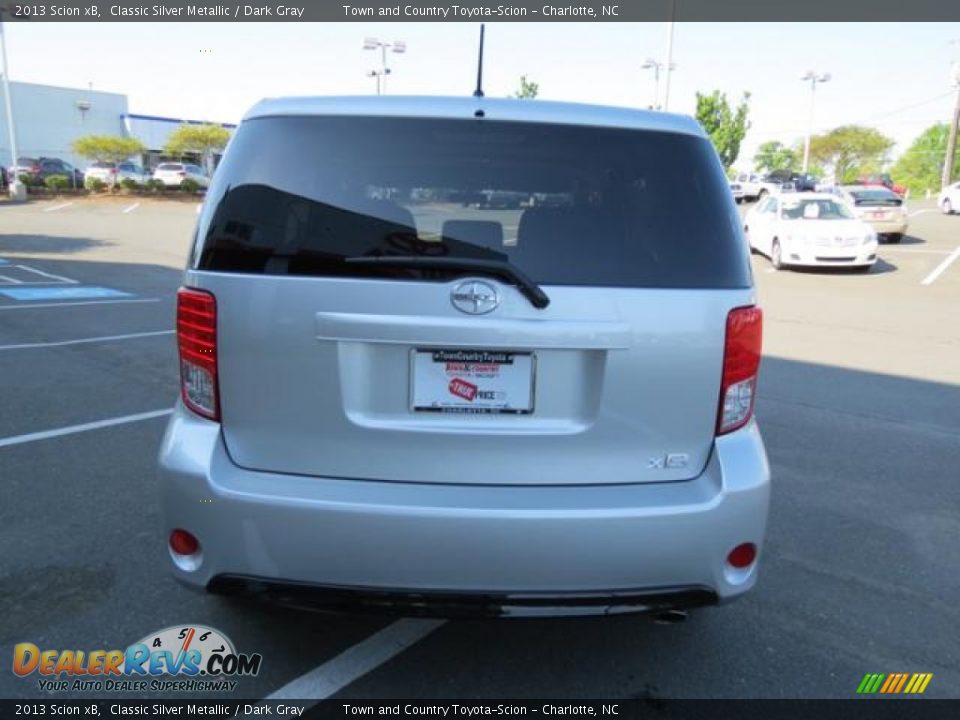 2013 Scion xB Classic Silver Metallic / Dark Gray Photo #18
