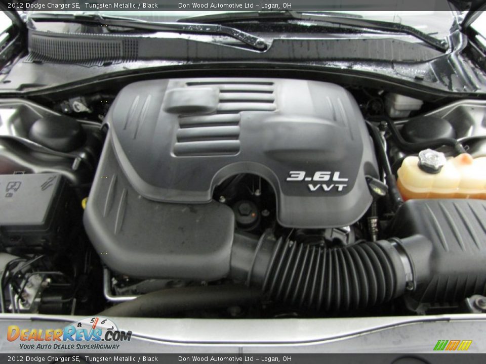 2012 Dodge Charger SE Tungsten Metallic / Black Photo #4