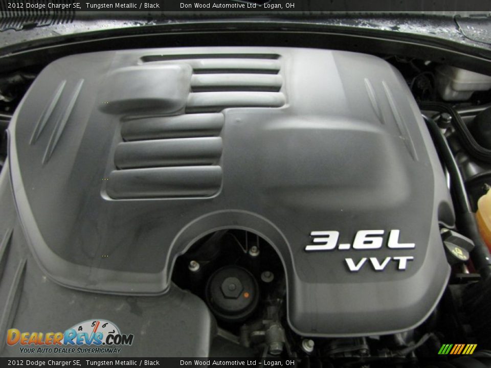 2012 Dodge Charger SE Tungsten Metallic / Black Photo #5