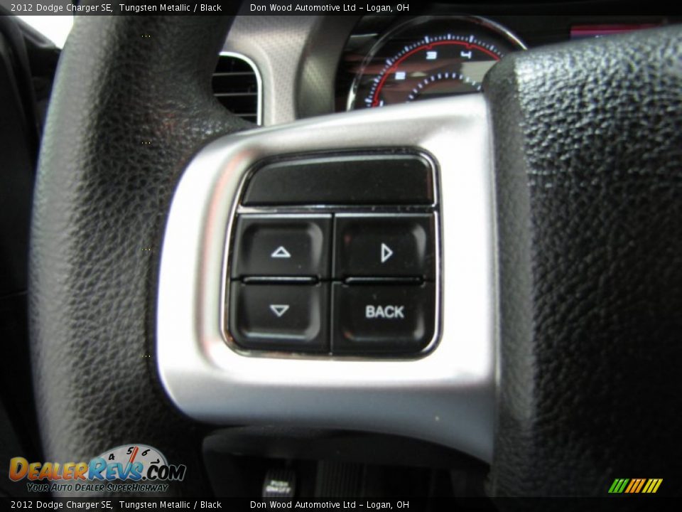 2012 Dodge Charger SE Tungsten Metallic / Black Photo #16