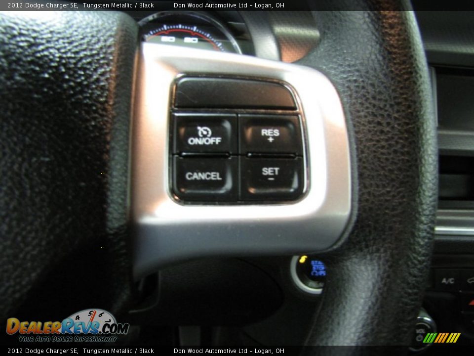 2012 Dodge Charger SE Tungsten Metallic / Black Photo #17