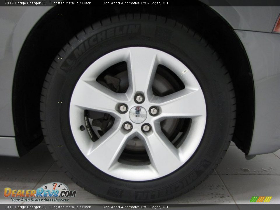 2012 Dodge Charger SE Tungsten Metallic / Black Photo #24