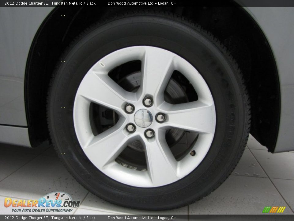 2012 Dodge Charger SE Tungsten Metallic / Black Photo #25