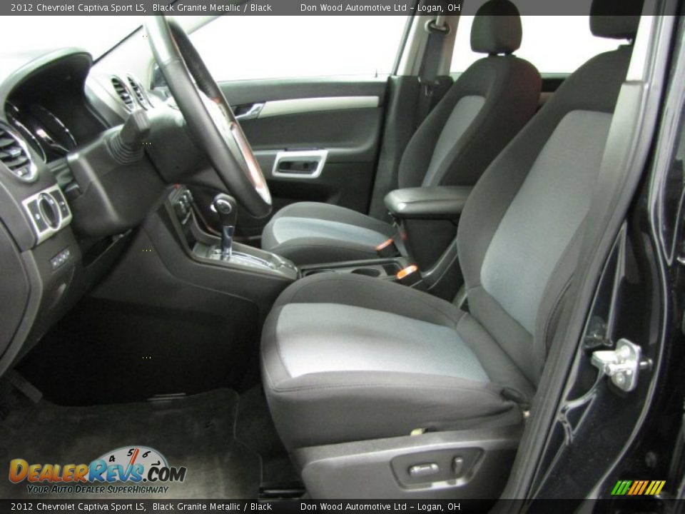 Black Interior - 2012 Chevrolet Captiva Sport LS Photo #5