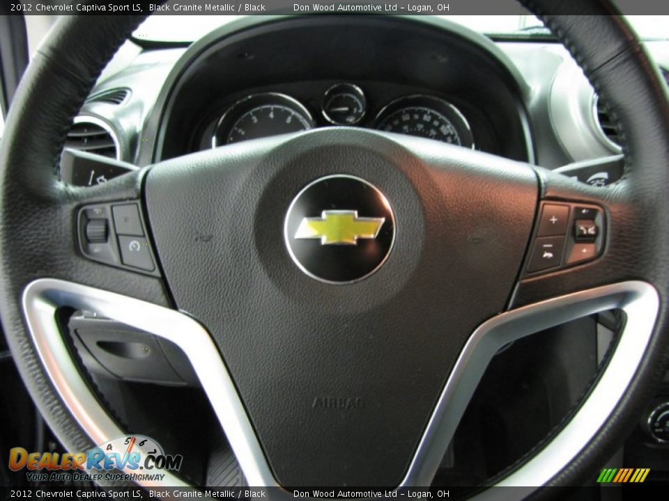 2012 Chevrolet Captiva Sport LS Black Granite Metallic / Black Photo #14