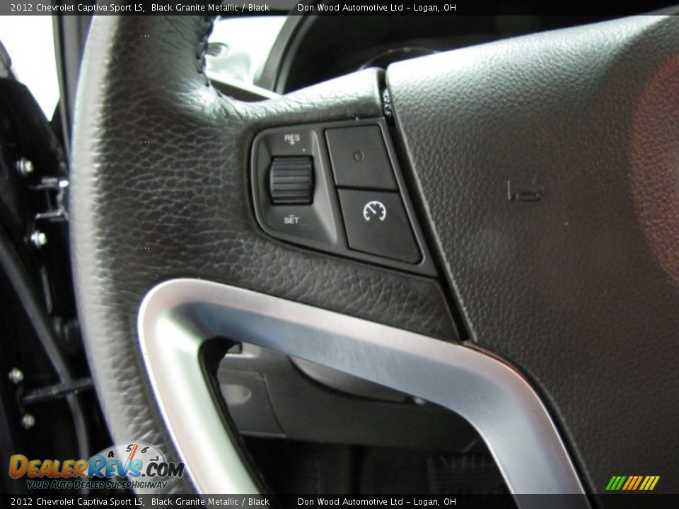 2012 Chevrolet Captiva Sport LS Black Granite Metallic / Black Photo #15