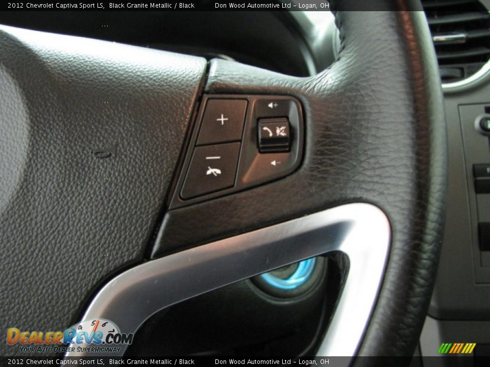 2012 Chevrolet Captiva Sport LS Black Granite Metallic / Black Photo #16
