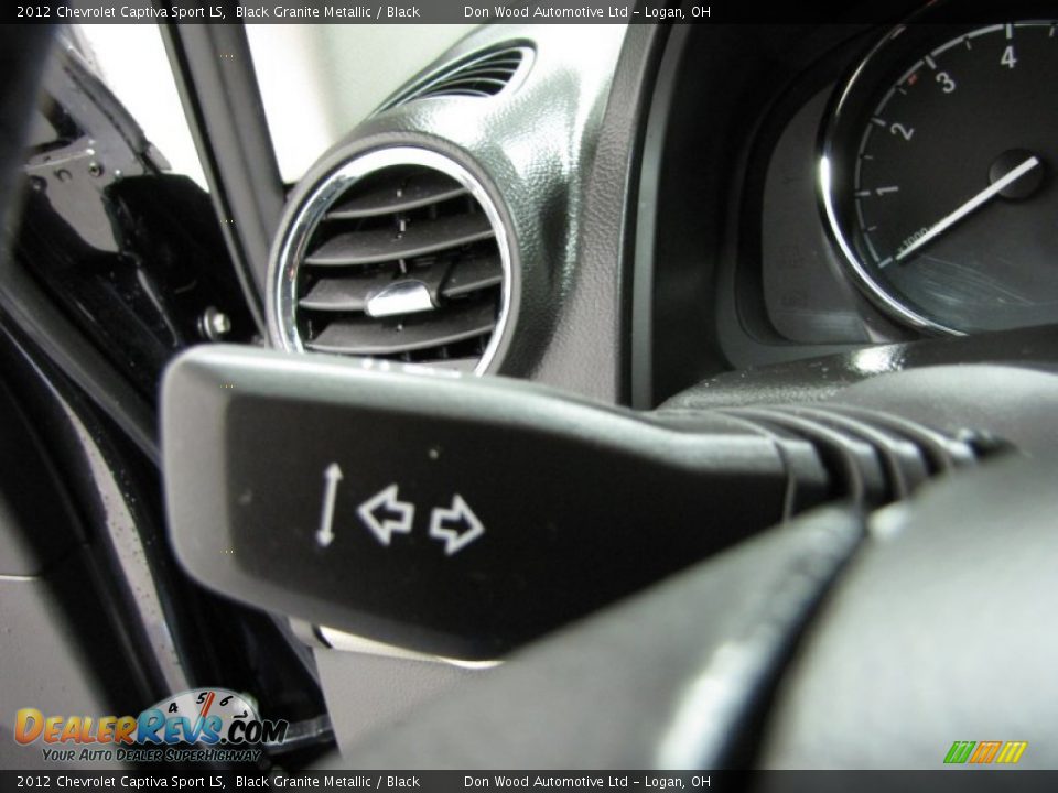 2012 Chevrolet Captiva Sport LS Black Granite Metallic / Black Photo #17