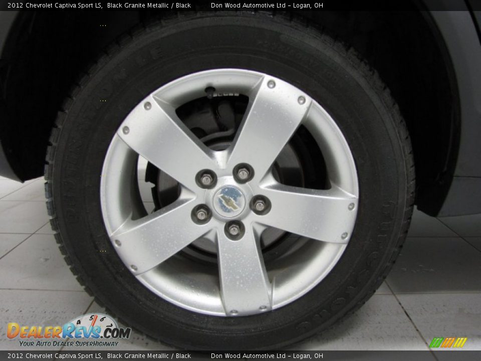 2012 Chevrolet Captiva Sport LS Black Granite Metallic / Black Photo #24