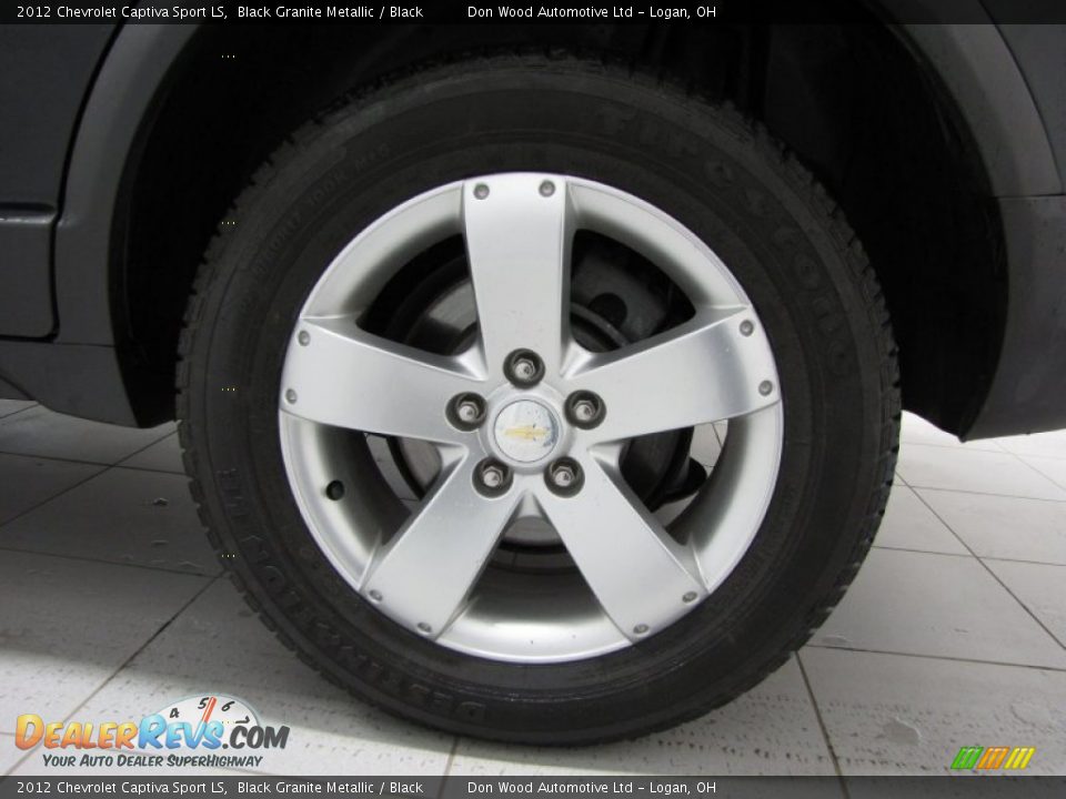 2012 Chevrolet Captiva Sport LS Black Granite Metallic / Black Photo #25