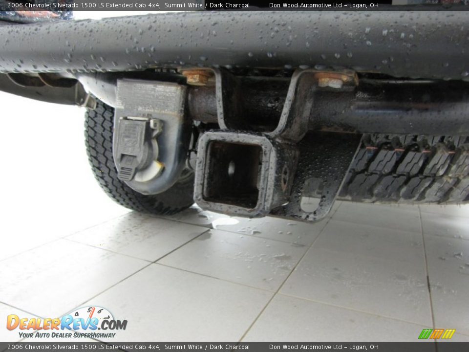2006 Chevrolet Silverado 1500 LS Extended Cab 4x4 Summit White / Dark Charcoal Photo #4