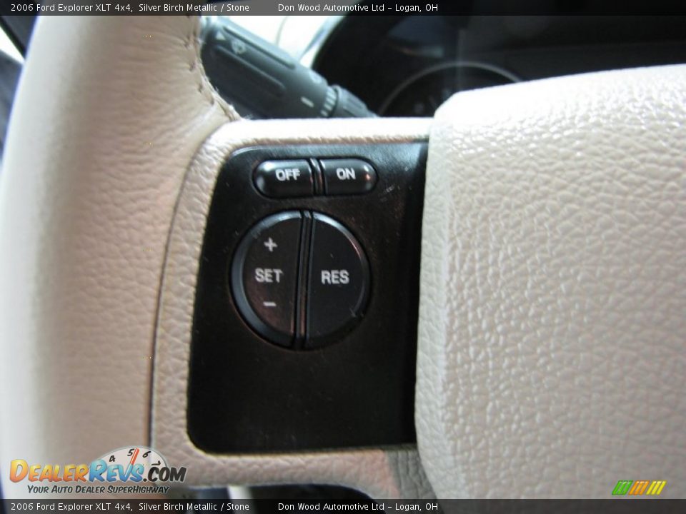 2006 Ford Explorer XLT 4x4 Silver Birch Metallic / Stone Photo #18