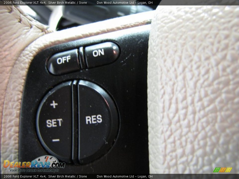2006 Ford Explorer XLT 4x4 Silver Birch Metallic / Stone Photo #20
