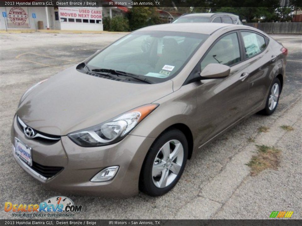 2013 Hyundai Elantra GLS Desert Bronze / Beige Photo #2