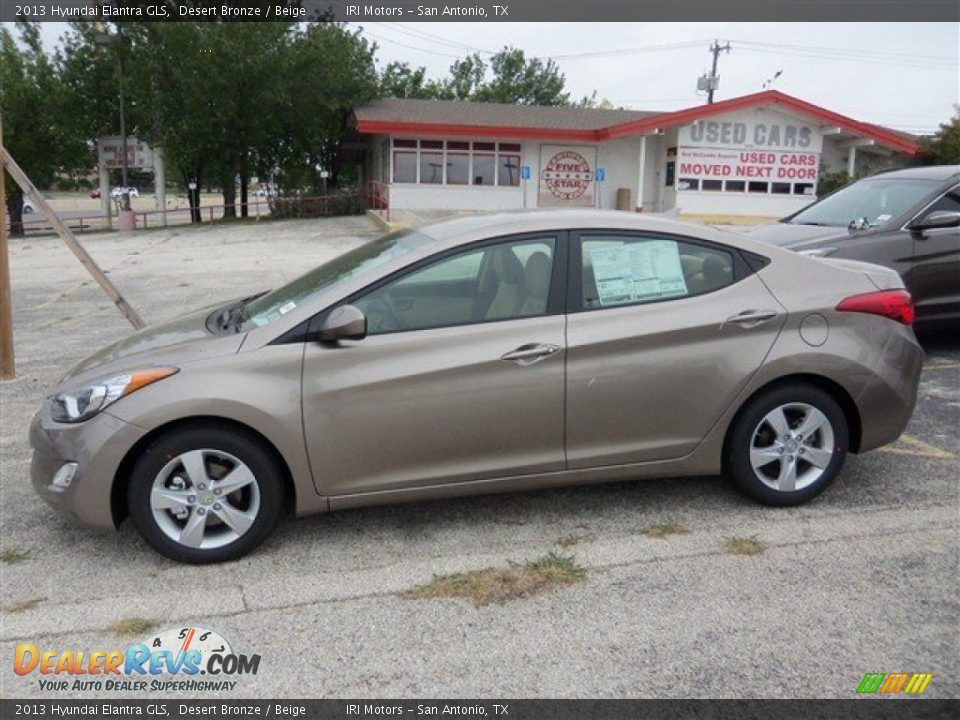 2013 Hyundai Elantra GLS Desert Bronze / Beige Photo #4
