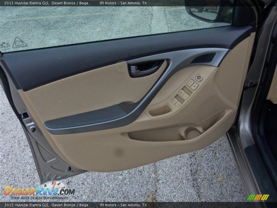 2013 Hyundai Elantra GLS Desert Bronze / Beige Photo #7