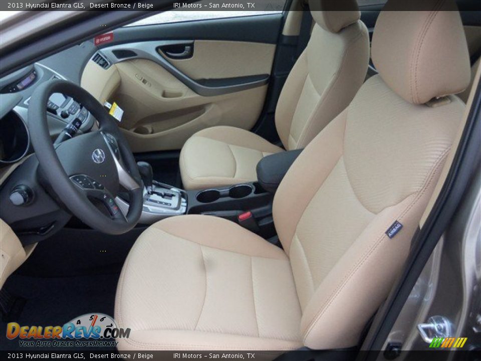 2013 Hyundai Elantra GLS Desert Bronze / Beige Photo #9
