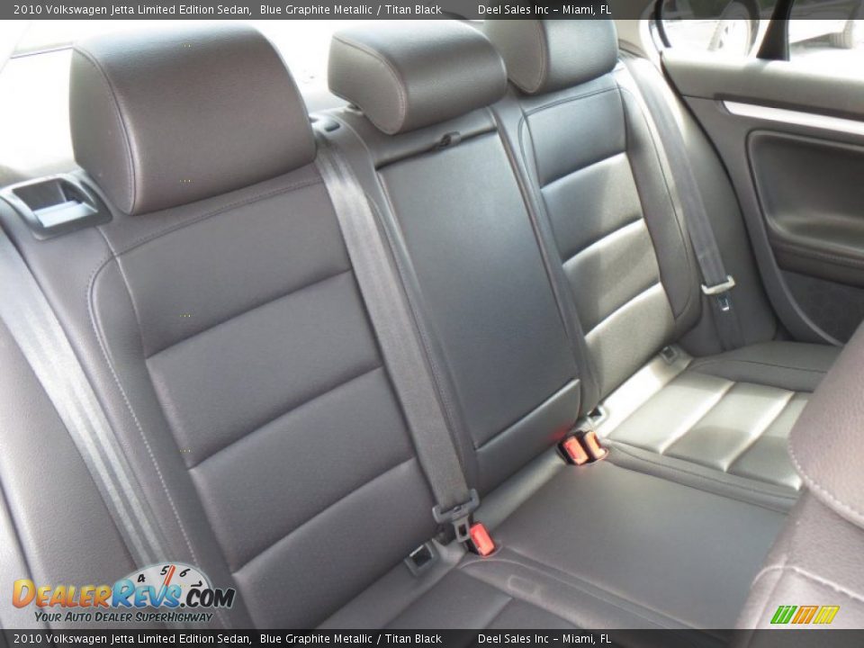 2010 Volkswagen Jetta Limited Edition Sedan Blue Graphite Metallic / Titan Black Photo #11