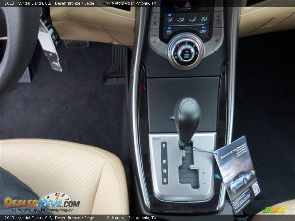 2013 Hyundai Elantra GLS Desert Bronze / Beige Photo #14