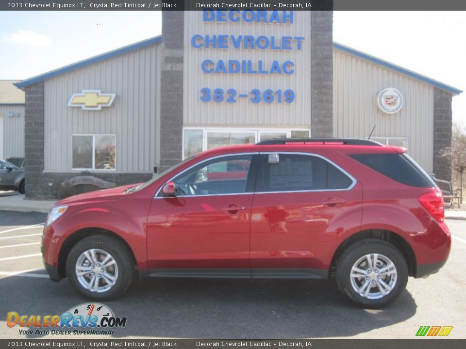 2013 Chevrolet Equinox LT Crystal Red Tintcoat / Jet Black Photo #1