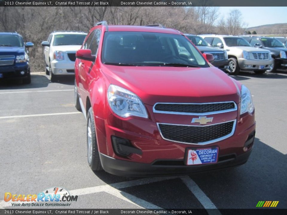 2013 Chevrolet Equinox LT Crystal Red Tintcoat / Jet Black Photo #2