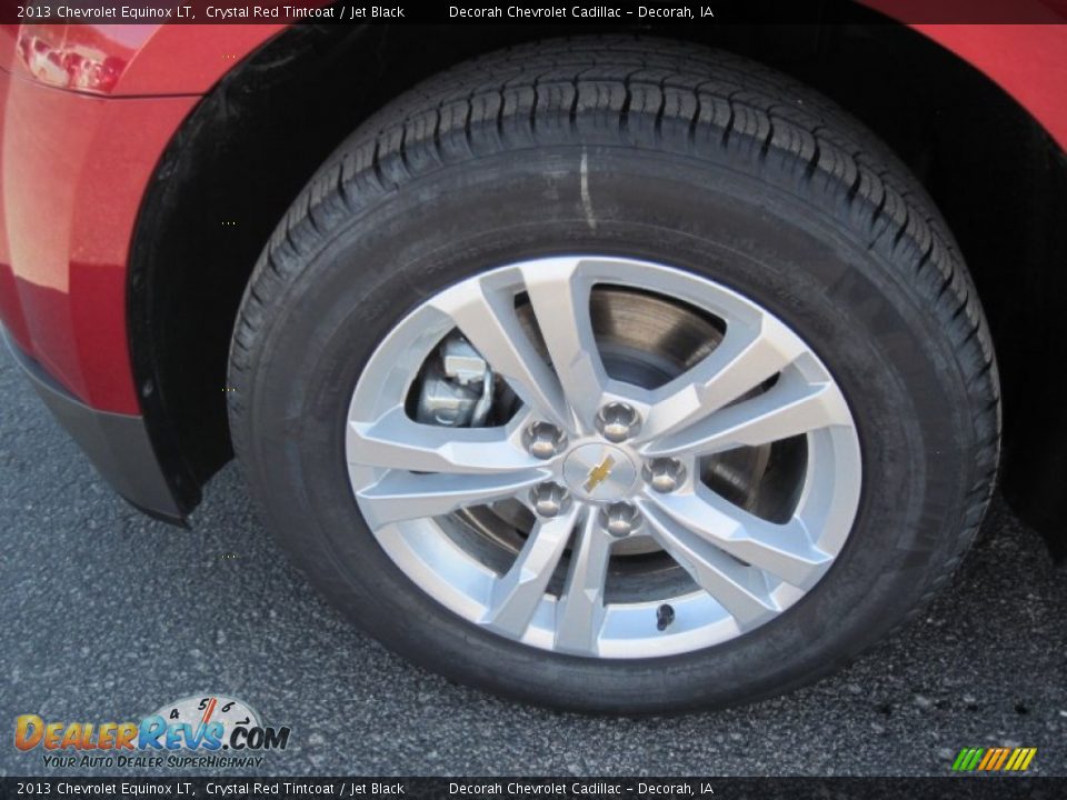 2013 Chevrolet Equinox LT Crystal Red Tintcoat / Jet Black Photo #5