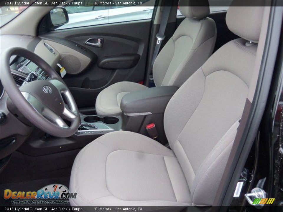 2013 Hyundai Tucson GL Ash Black / Taupe Photo #9