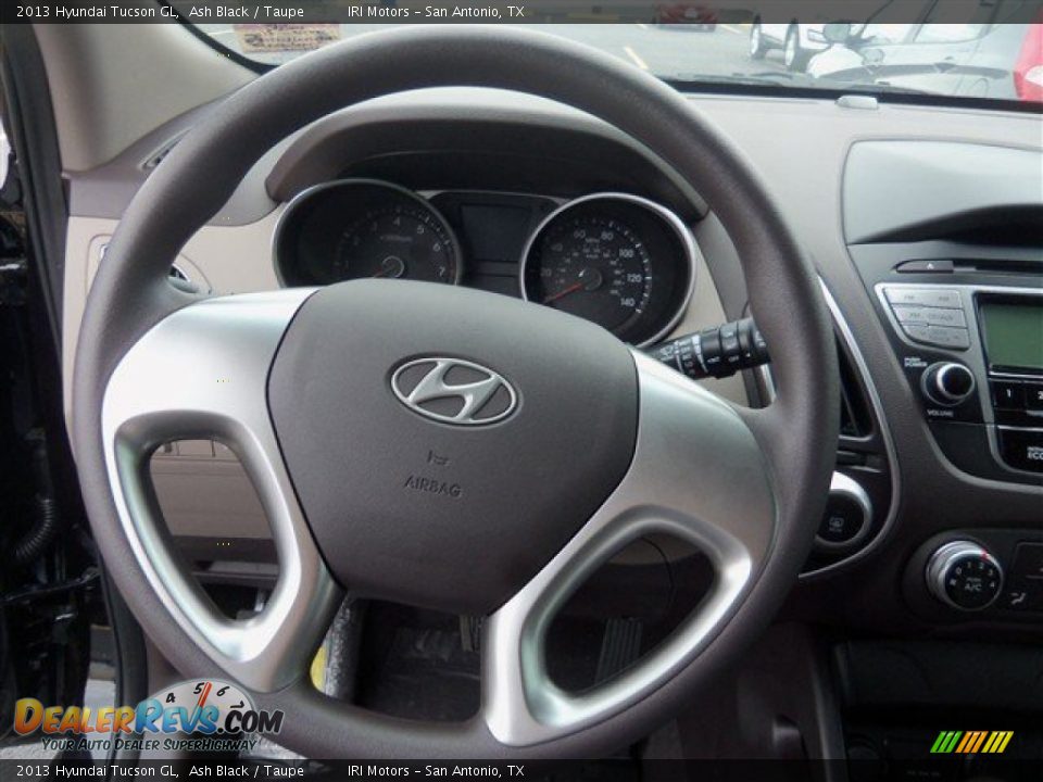 2013 Hyundai Tucson GL Ash Black / Taupe Photo #13