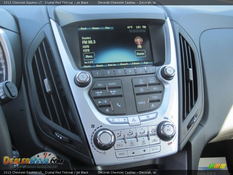 2013 Chevrolet Equinox LT Crystal Red Tintcoat / Jet Black Photo #12