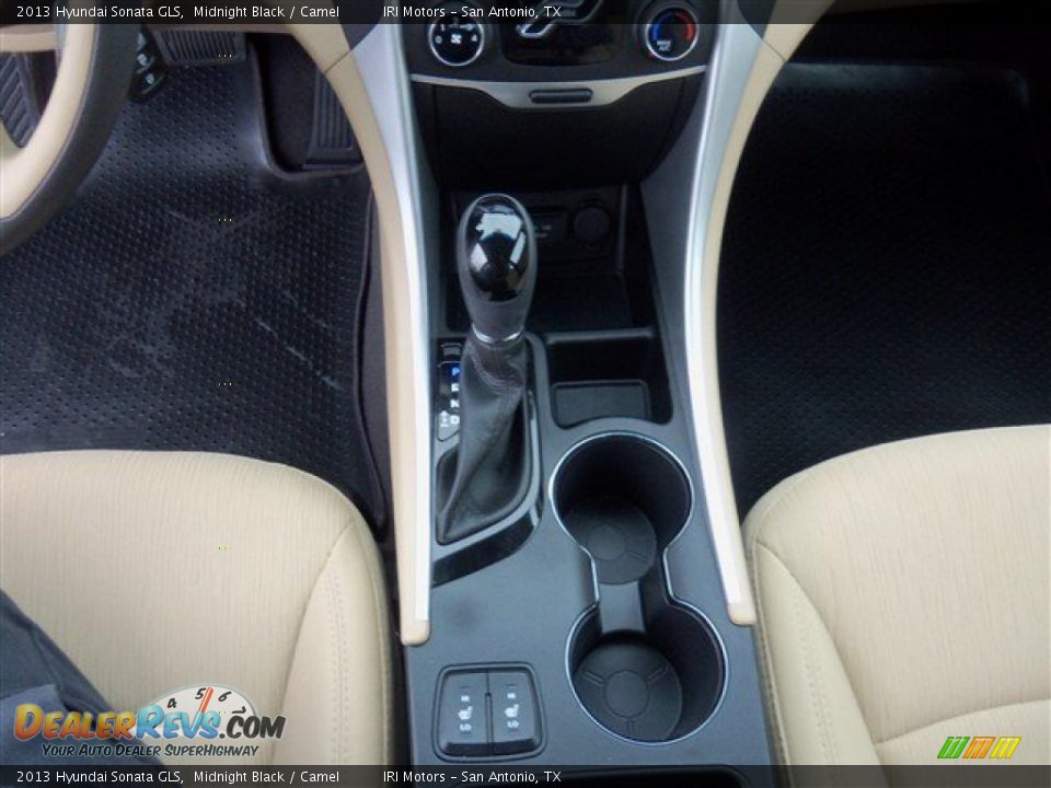 2013 Hyundai Sonata GLS Midnight Black / Camel Photo #14