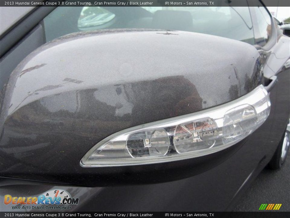 2013 Hyundai Genesis Coupe 3.8 Grand Touring Gran Premio Gray / Black Leather Photo #4