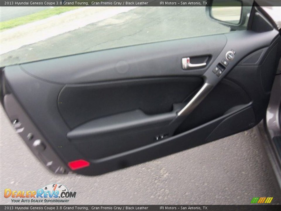 2013 Hyundai Genesis Coupe 3.8 Grand Touring Gran Premio Gray / Black Leather Photo #9