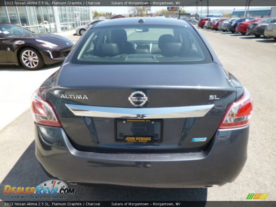 2013 Nissan Altima 2.5 SL Platinum Graphite / Charcoal Photo #10