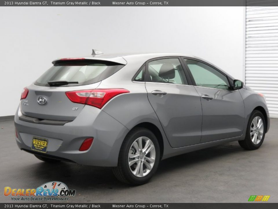 2013 Hyundai Elantra GT Titanium Gray Metallic / Black Photo #3