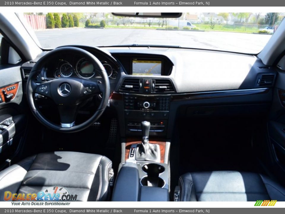 2010 Mercedes-Benz E 350 Coupe Diamond White Metallic / Black Photo #9