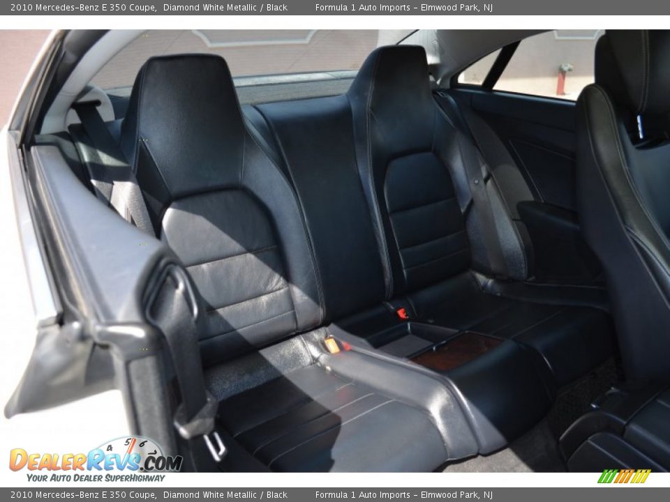2010 Mercedes-Benz E 350 Coupe Diamond White Metallic / Black Photo #15