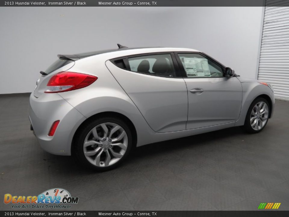 2013 Hyundai Veloster Ironman Silver / Black Photo #2