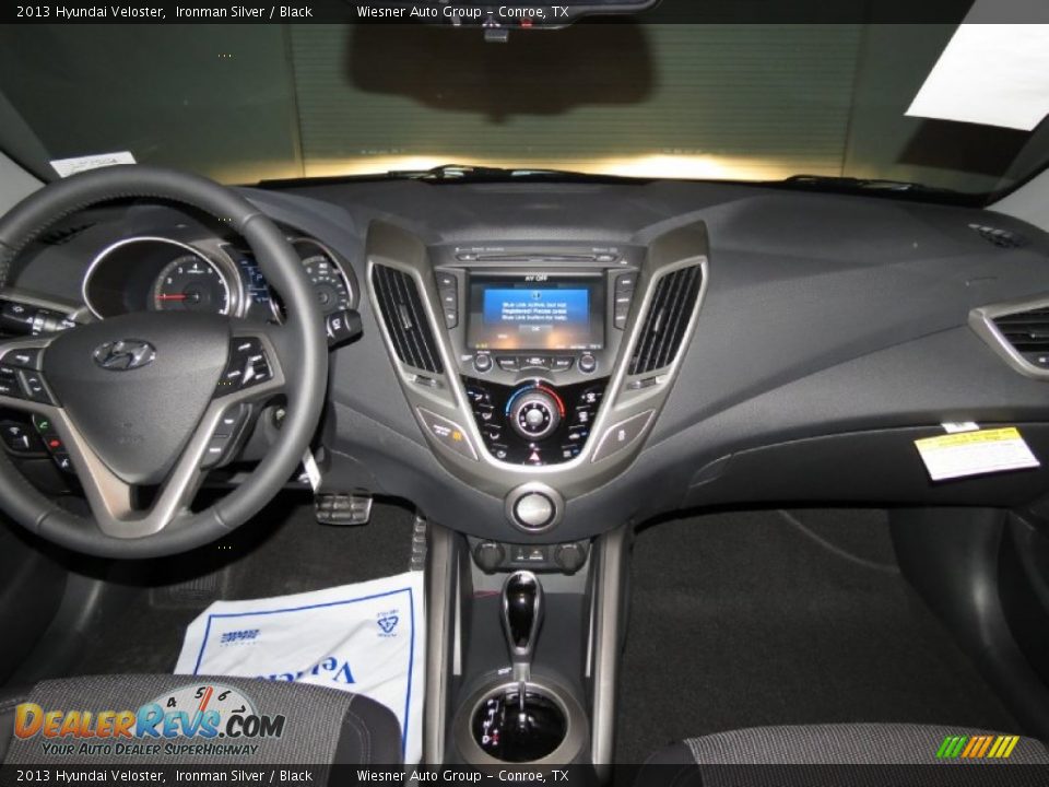 2013 Hyundai Veloster Ironman Silver / Black Photo #3