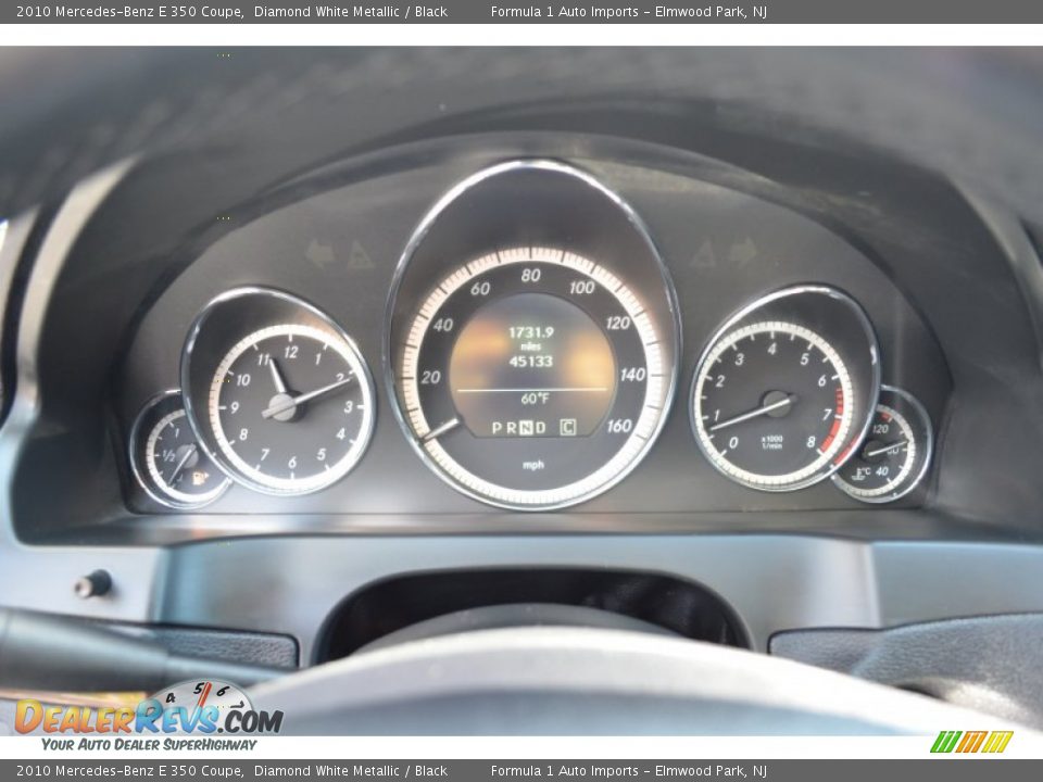 2010 Mercedes-Benz E 350 Coupe Diamond White Metallic / Black Photo #21
