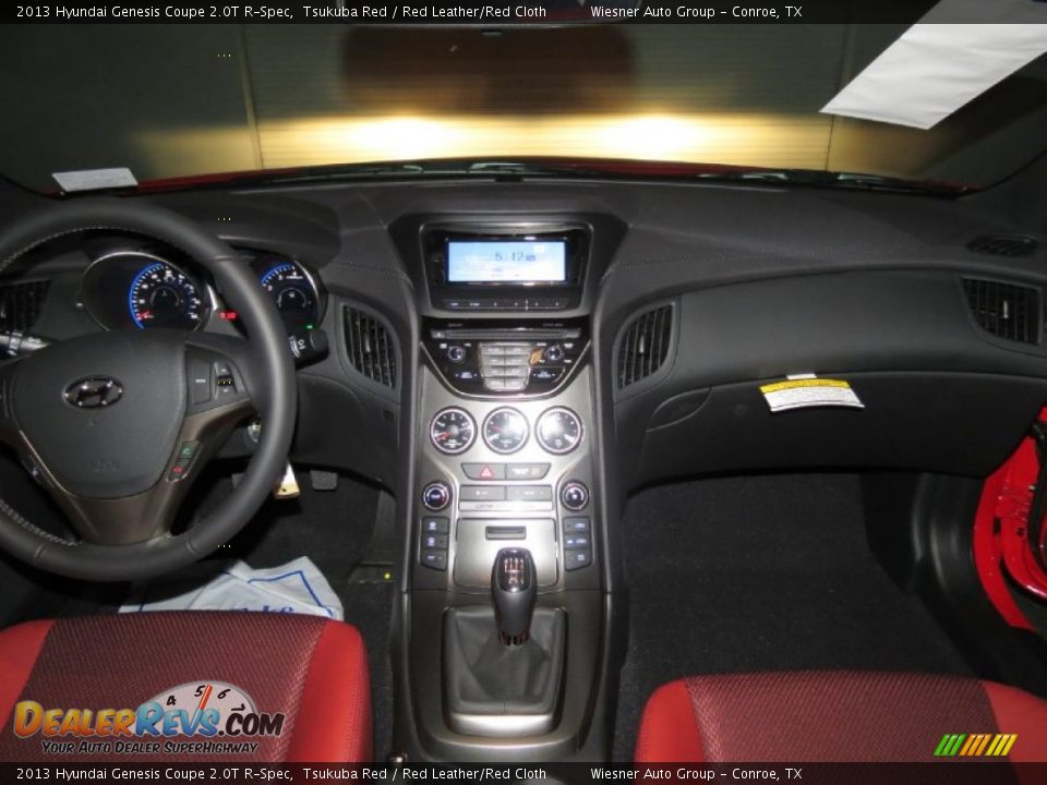 2013 Hyundai Genesis Coupe 2.0T R-Spec Tsukuba Red / Red Leather/Red Cloth Photo #3