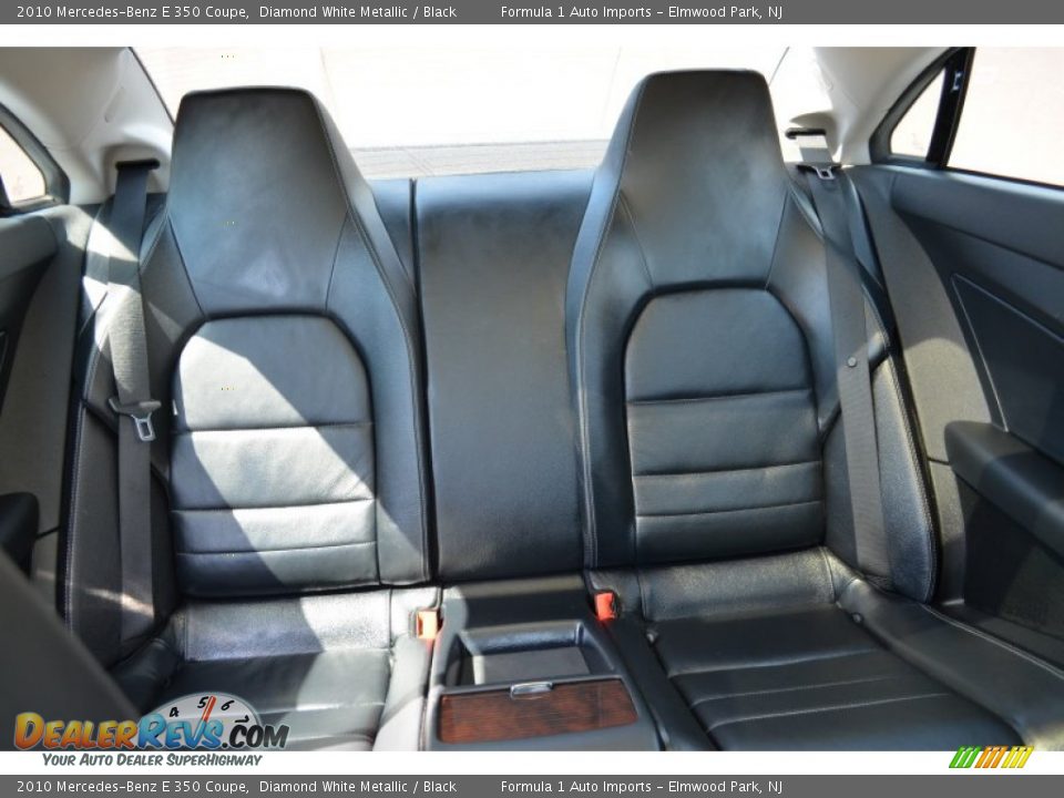 2010 Mercedes-Benz E 350 Coupe Diamond White Metallic / Black Photo #28