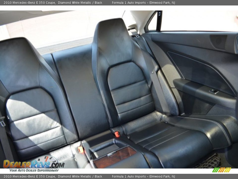 2010 Mercedes-Benz E 350 Coupe Diamond White Metallic / Black Photo #30