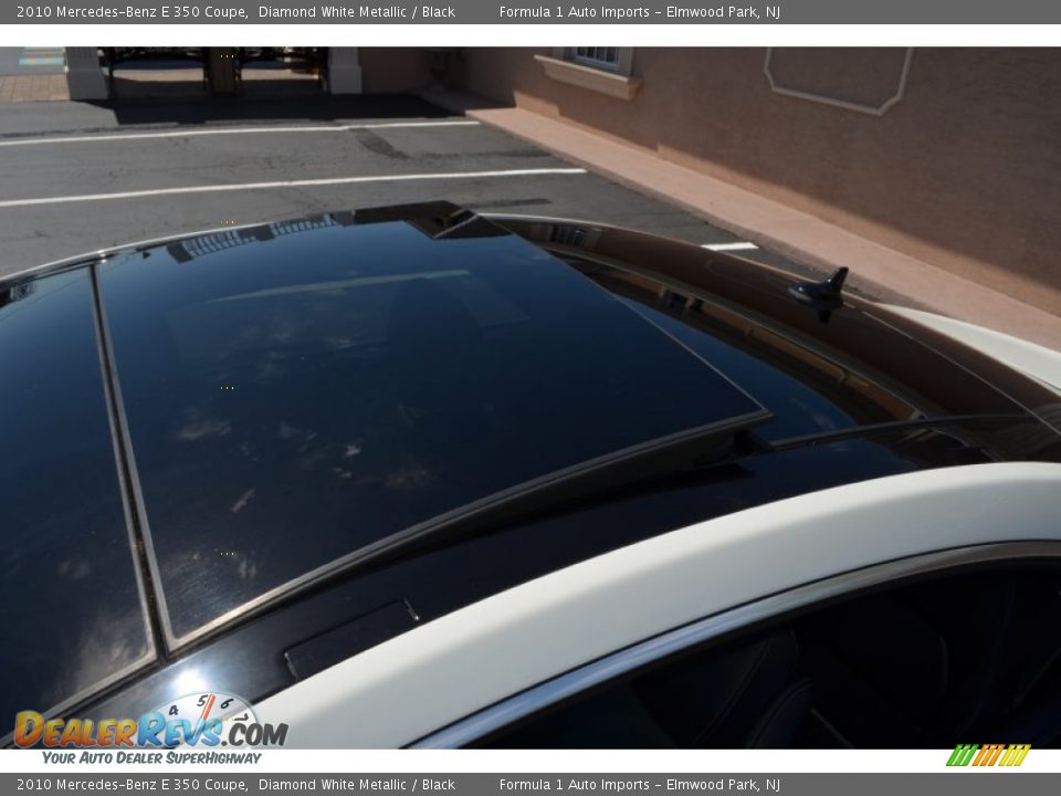 2010 Mercedes-Benz E 350 Coupe Diamond White Metallic / Black Photo #32