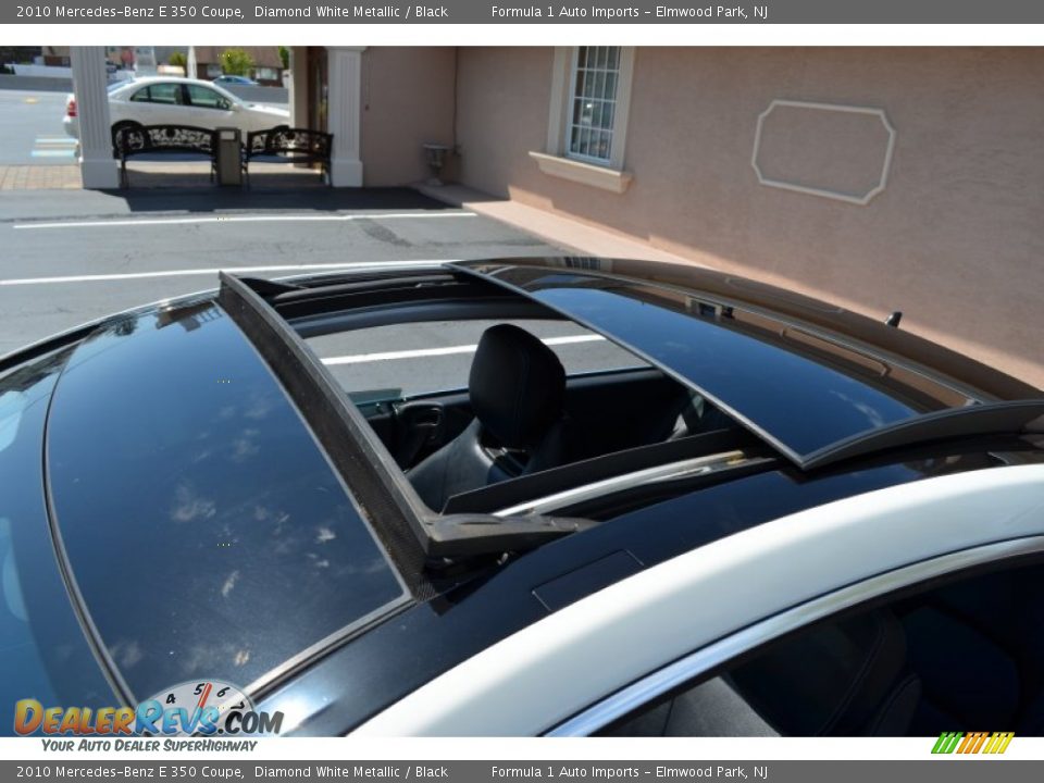 2010 Mercedes-Benz E 350 Coupe Diamond White Metallic / Black Photo #33