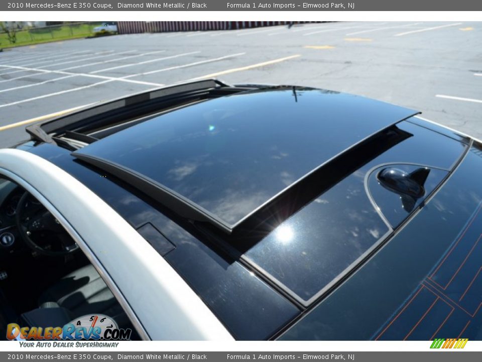 2010 Mercedes-Benz E 350 Coupe Diamond White Metallic / Black Photo #34