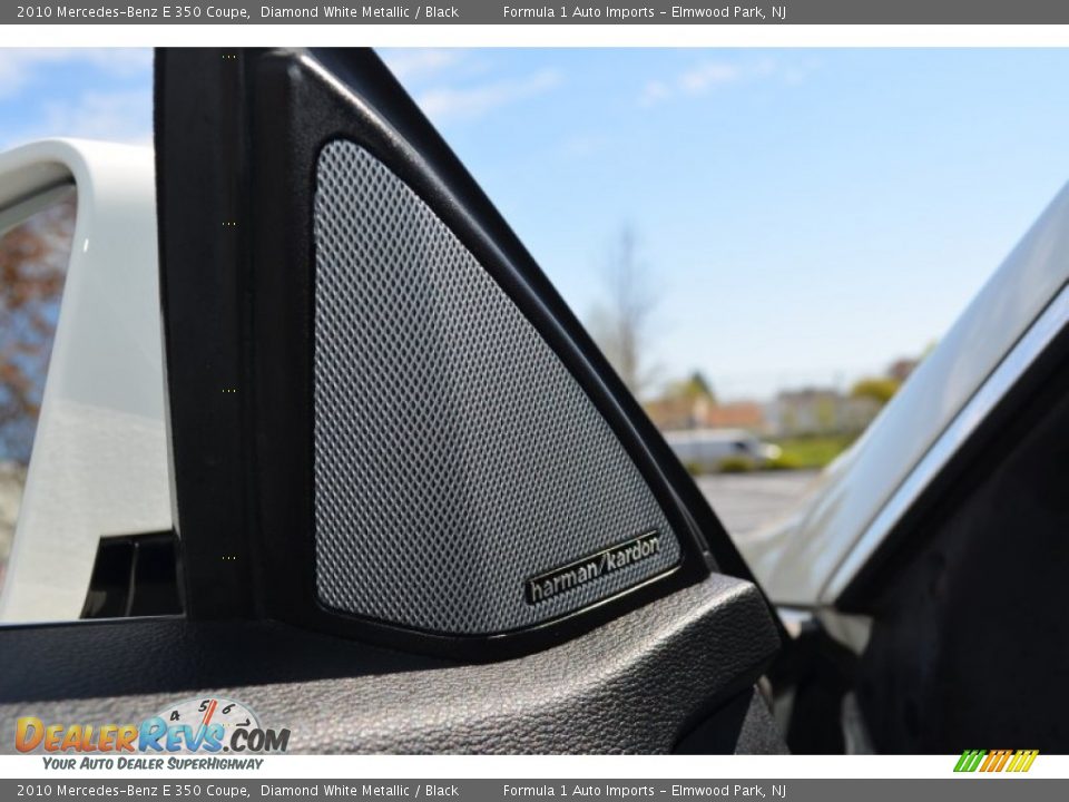 2010 Mercedes-Benz E 350 Coupe Diamond White Metallic / Black Photo #36