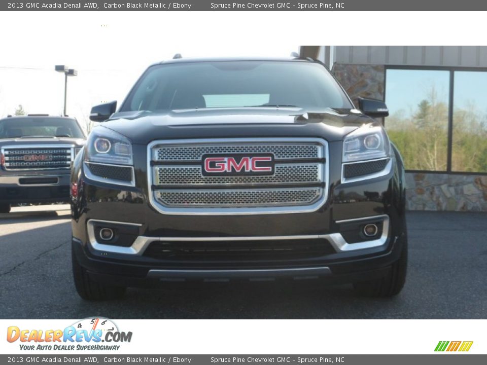 2013 GMC Acadia Denali AWD Carbon Black Metallic / Ebony Photo #3
