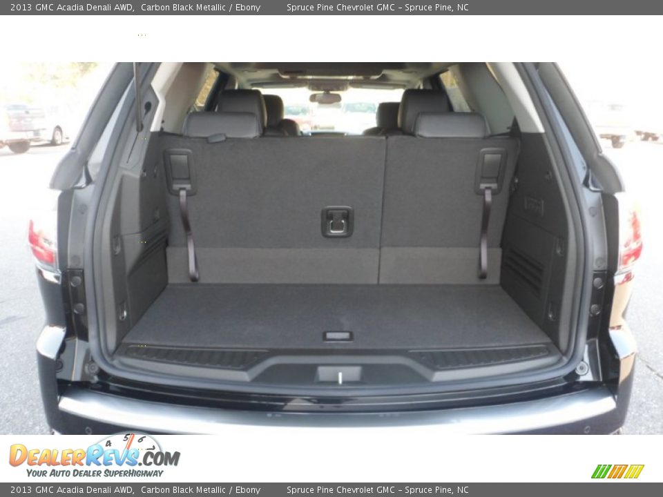 2013 GMC Acadia Denali AWD Carbon Black Metallic / Ebony Photo #8