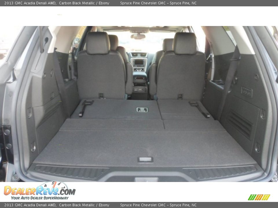 2013 GMC Acadia Denali AWD Carbon Black Metallic / Ebony Photo #10